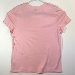 Basic Editions | Tops | Basic Editions Xxl Pink Tshirt | Poshmark